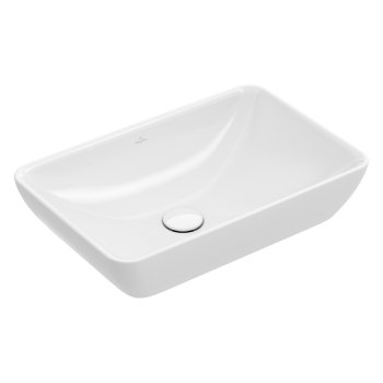 Lavoar pe blat Villeroy & Boch Venticello, dreptunghiular, 55,5×36 cm, alb